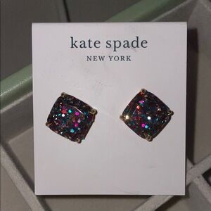 Kate Spade Multicolor Glitter Earrings